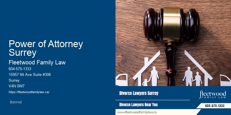 Power of Attorney Surrey