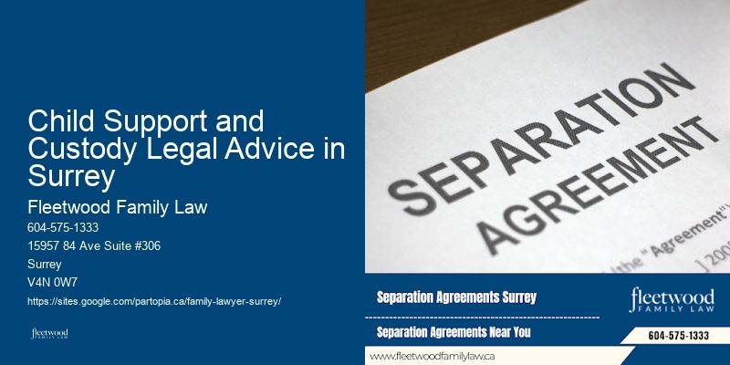 Child Support and Custody Legal Advice in Surrey