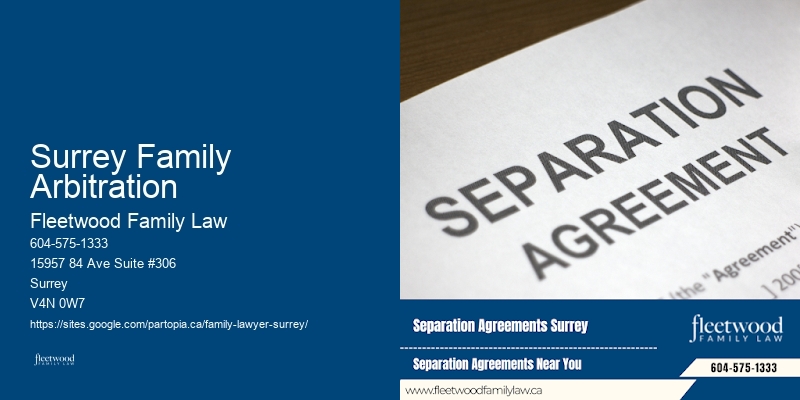 Surrey Family Arbitration