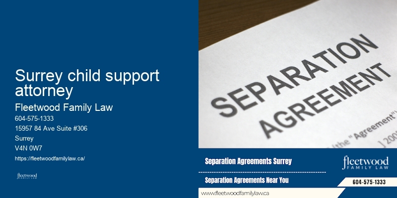 Surrey child support attorney