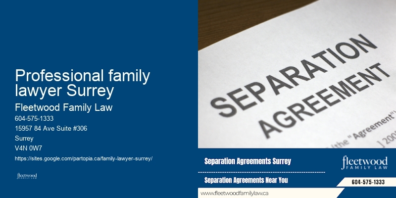 Professional family lawyer Surrey