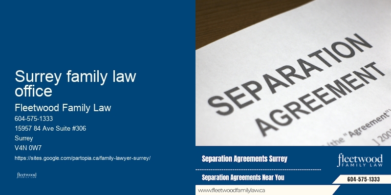 Surrey family law office