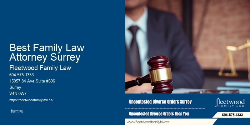 Best Family Law Attorney Surrey