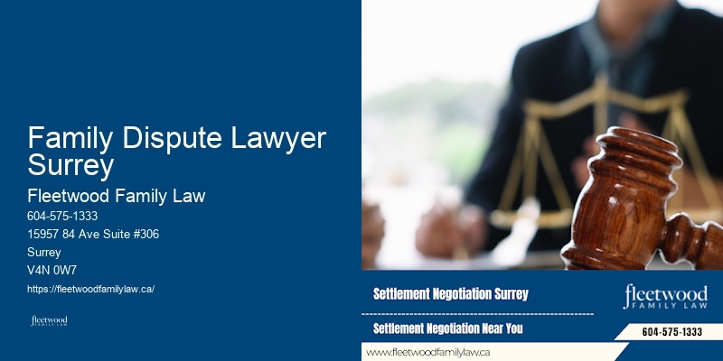 Family Dispute Lawyer Surrey Property Division Lawyer