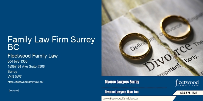 Family Law Consultation Family Law Firm Surrey BC