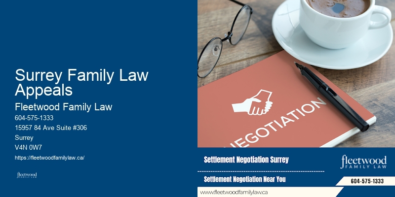 Surrey Family Law Appeals