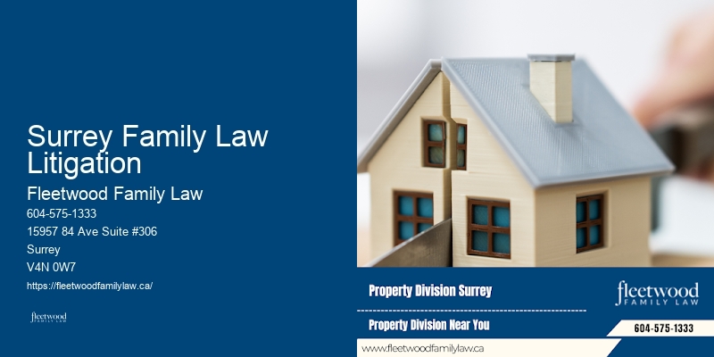 Surrey Family Law Litigation Spousal Support Attorney