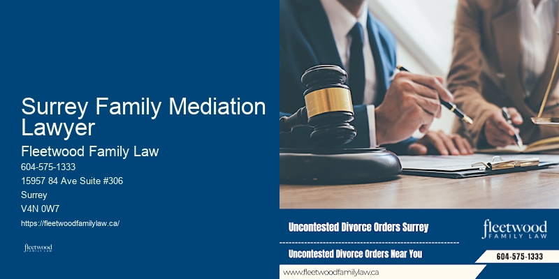 Family Lawyer Surrey Family Mediation Lawyer Visitation Rights