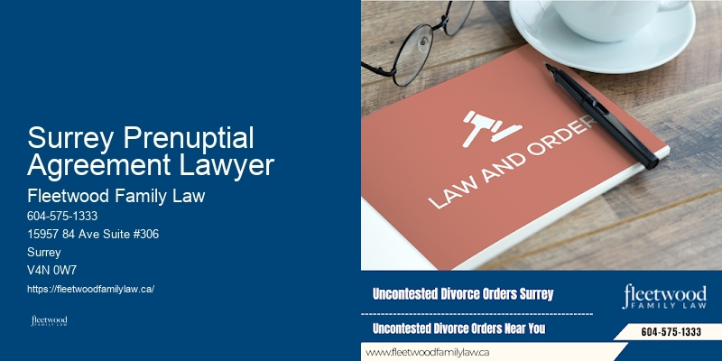 Surrey Prenuptial Agreement Lawyer Family Law Specialists