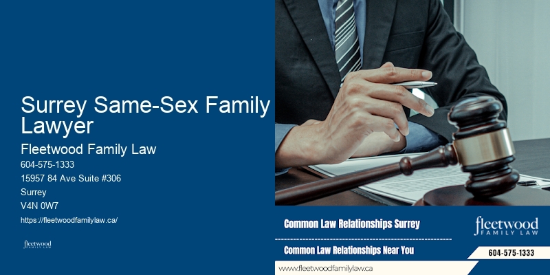 Surrey Same-Sex Family Lawyer Marital Law Attorney