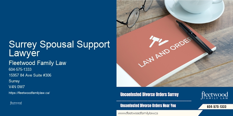 Family Solicitors Surrey Spousal Support Lawyer