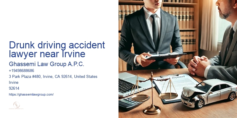Drunk driving accident lawyer near Irvine