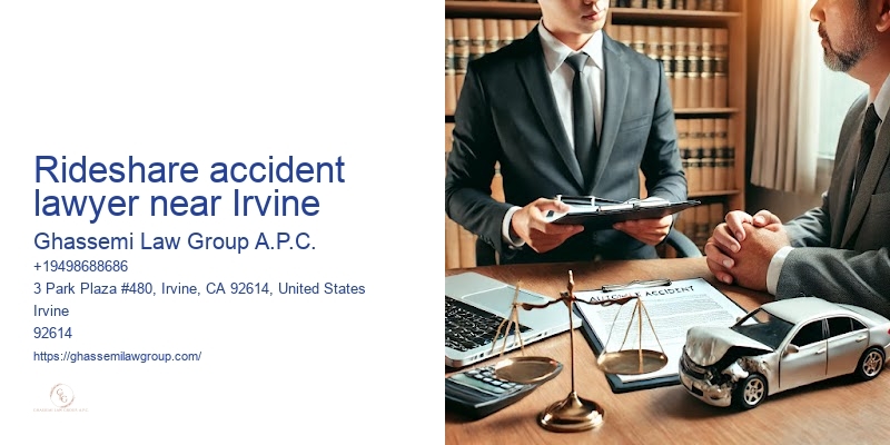 Rideshare accident lawyer near Irvine