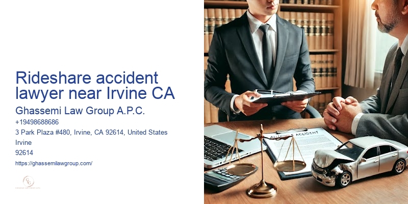 Rideshare accident lawyer near Irvine CA