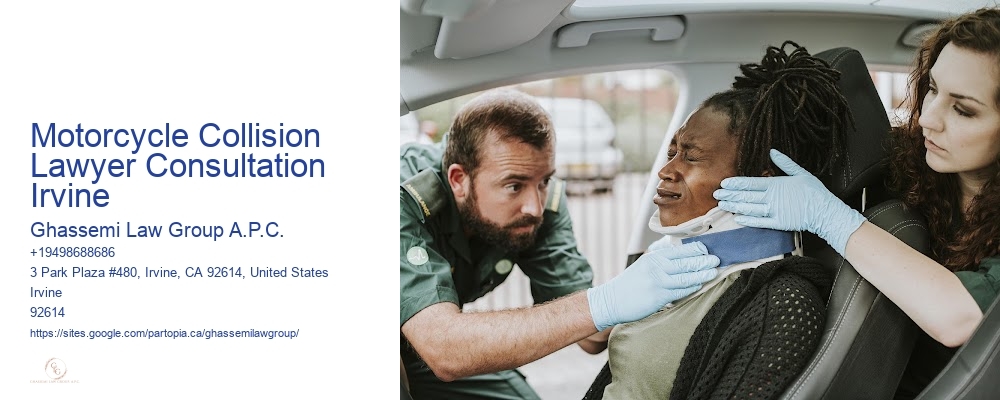 Motorcycle Collision Lawyer Consultation Irvine