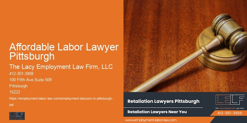 Workplace Lawsuit Attorney Affordable Labor Lawyer Pittsburgh
