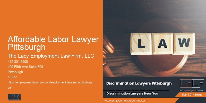 Affordable Workplace Discrimination Attorney Affordable Labor Lawyer Pittsburgh