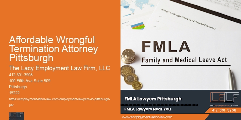 Affordable Wrongful Termination Attorney Pittsburgh Labor Rights Lawyer