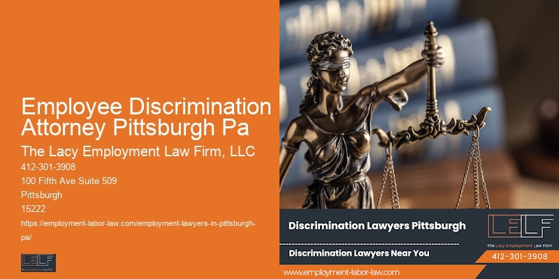 Trusted Wrongful Termination Attorney Employee Discrimination Attorney Pittsburgh Pa