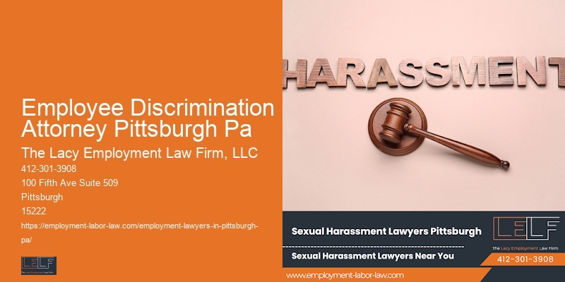 Workplace Harassment Attorney Employee Discrimination Attorney Pittsburgh Pa Pa