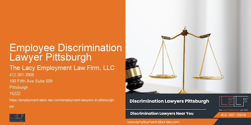 Employee Legal Advice Employee Discrimination Lawyer Pittsburgh Suburbs