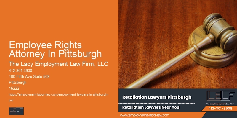 Employee Rights Attorney In Pittsburgh Discrimination Attorney Services