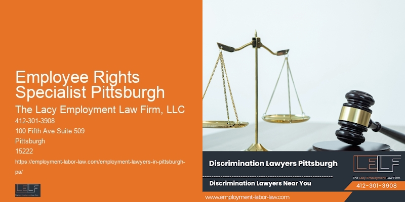 Employee Law Consultation Employee Rights Specialist Pittsburgh
