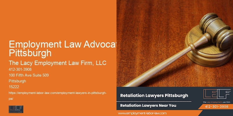 Employment Law Advocate Pittsburgh Employee Law Consultation