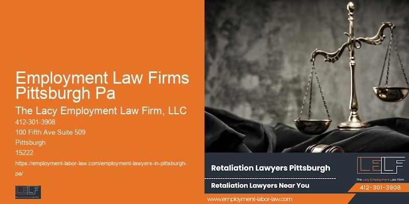 Employment Law Firms Pittsburgh Pa