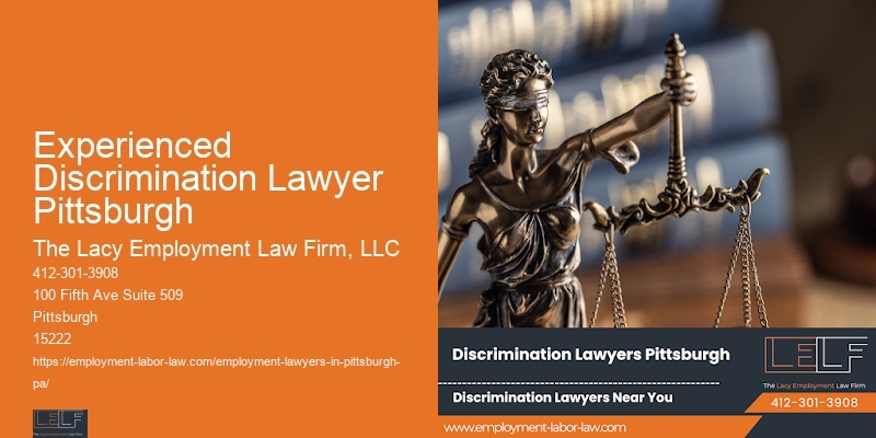 Affordable Worker Rights Attorney Experienced Discrimination Lawyer Pittsburgh Suburbs