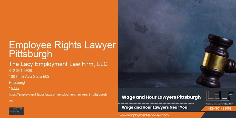 Best Labor Law Firm Employee Rights Lawyer Pittsburgh