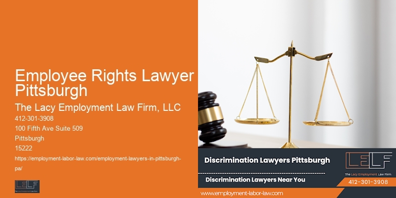 Workplace Discrimination Attorney Employee Rights Lawyer Pittsburgh Pa