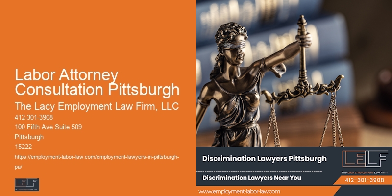 Employee Rights Lawyer Services Labor Attorney Consultation Pittsburgh