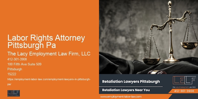 Labor Rights Attorney Pittsburgh Pa
