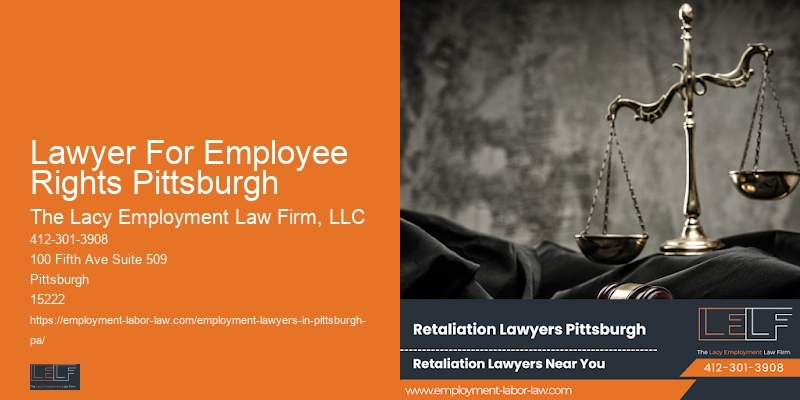 Lawyer For Employee Rights Pittsburgh