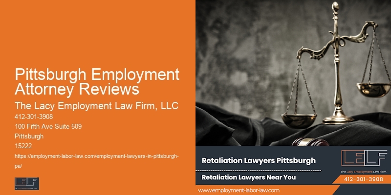 Pittsburgh Employment Attorney Reviews