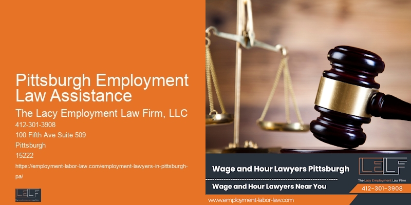 Experienced Labor Attorney Pittsburgh Employment Law Assistance Pa