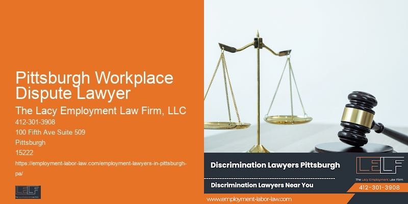 Labor Lawyer Pittsburgh Workplace Dispute Lawyer For Employees