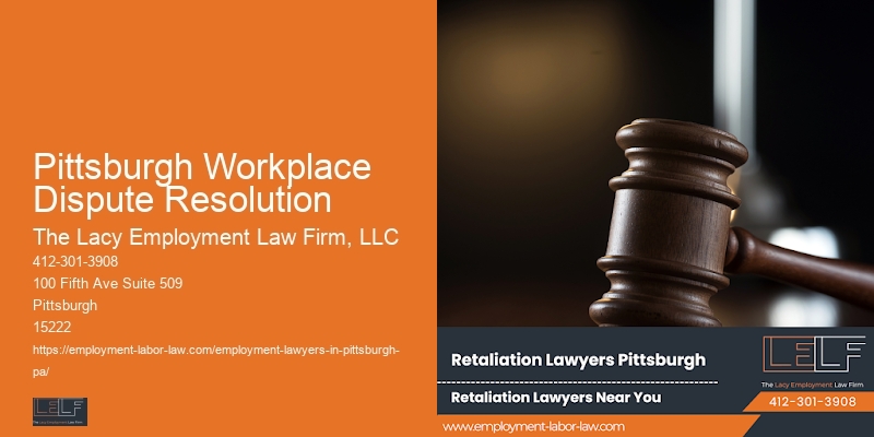 Best Labor Law Specialists Pittsburgh Workplace Dispute Resolution