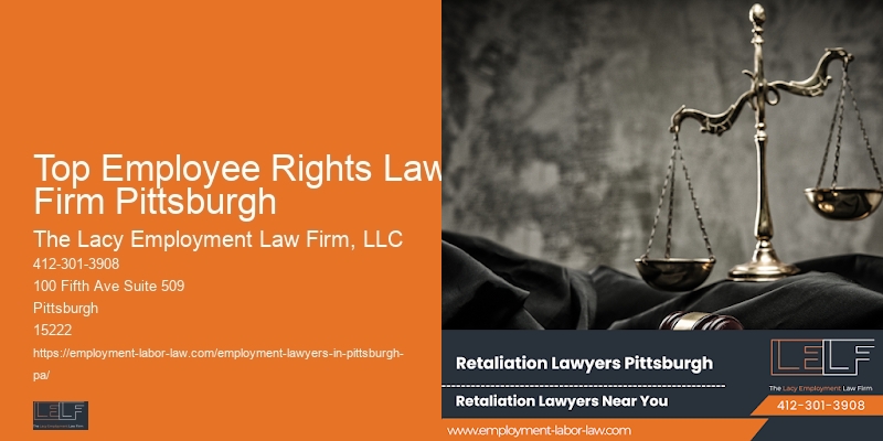 Top Employee Rights Law Firm Pittsburgh