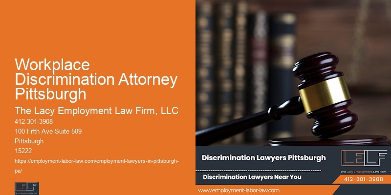 Employment Lawyer Near Oakland Workplace Discrimination Attorney Pittsburgh