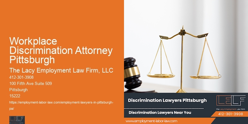Trusted Wrongful Termination Attorney Workplace Discrimination Attorney Pittsburgh