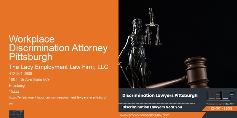 Workplace Discrimination Attorney Pittsburgh Pa Wrongful Termination Lawyer