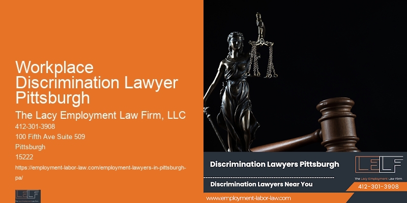 Wrongful Dismissal Attorney Workplace Discrimination Lawyer Pittsburgh