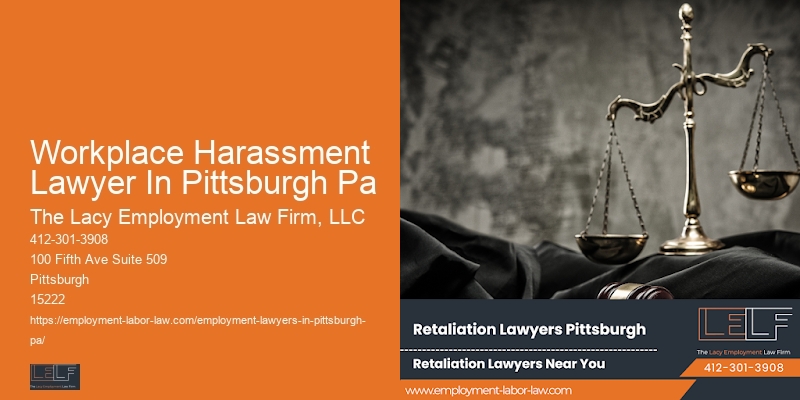 Workplace Harassment Lawyer In Pittsburgh Pa