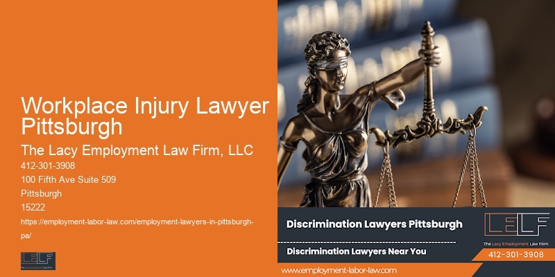Workplace Injury Lawyer Pittsburgh Employment Discrimination Lawyer