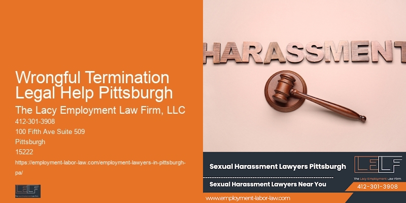 Wrongful Termination Legal Help Pittsburgh Labor Law Advice