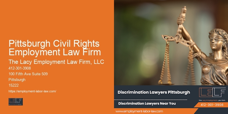 Pittsburgh Civil Rights Employment Law Firm