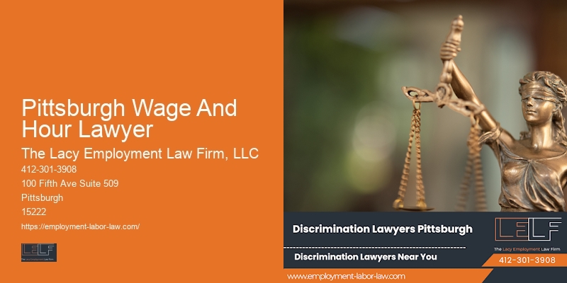 Pittsburgh Wage And Hour Lawyer