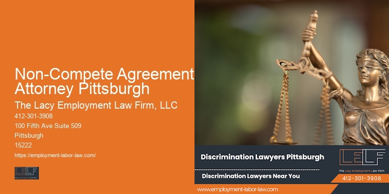 Non-Compete Agreement Attorney Pittsburgh
